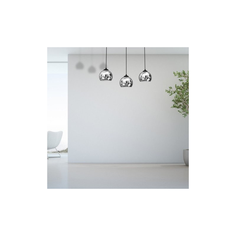 Lampa wisząca TORO BLACK / GOLD 3xE27