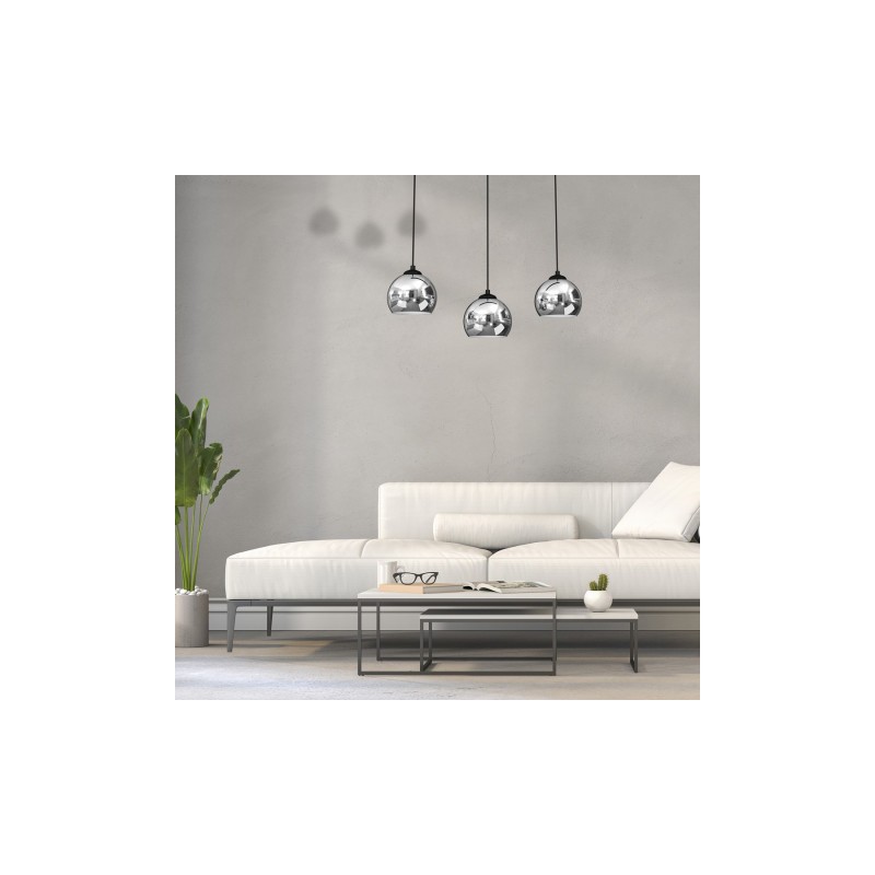 Lampa wisząca TORO BLACK / GOLD 3xE27