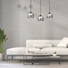 Lampa wisząca TORO BLACK / GOLD 3xE27