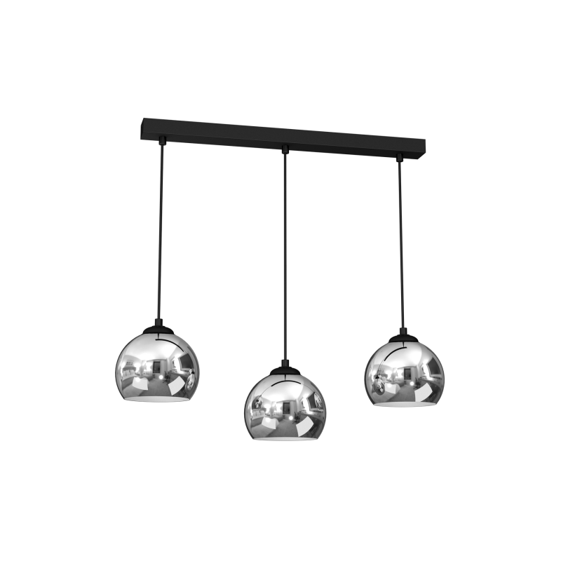 Lampa wisząca TORO BLACK / GOLD 3xE27