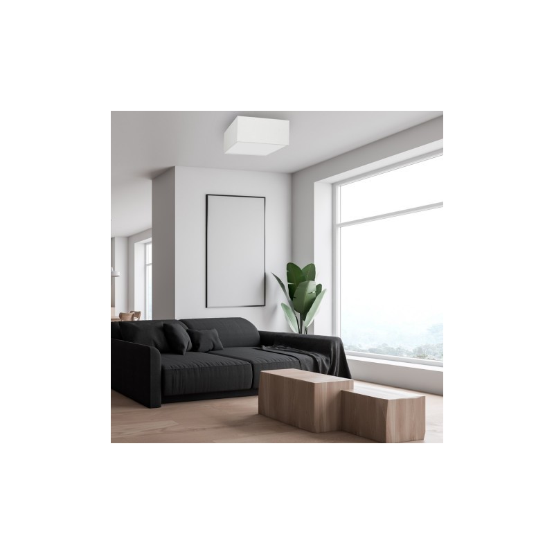 Lampa sufitowa ALBION BIEL / BAWEŁNA 2xE27