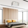 Lampa sufitowa ZIGGY WHITE White/Gold 2xE27