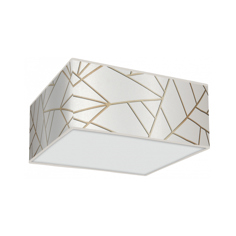 Lampa sufitowa ZIGGY WHITE White/Gold 2xE27