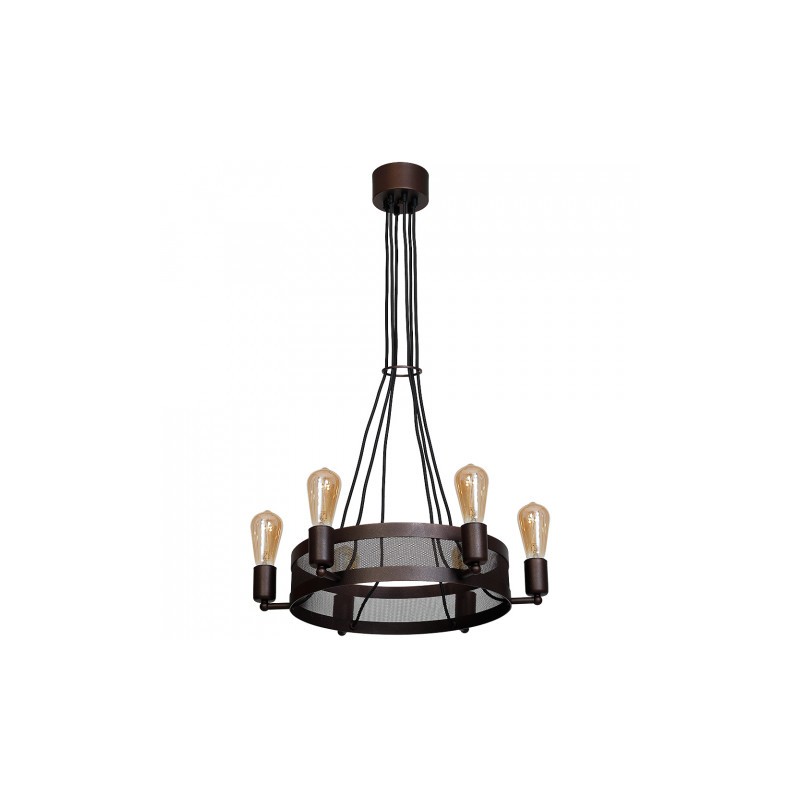 Lampa Wiszaca RUSTY 6xE27