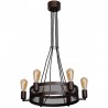 Lampa Wiszaca RUSTY 6xE27