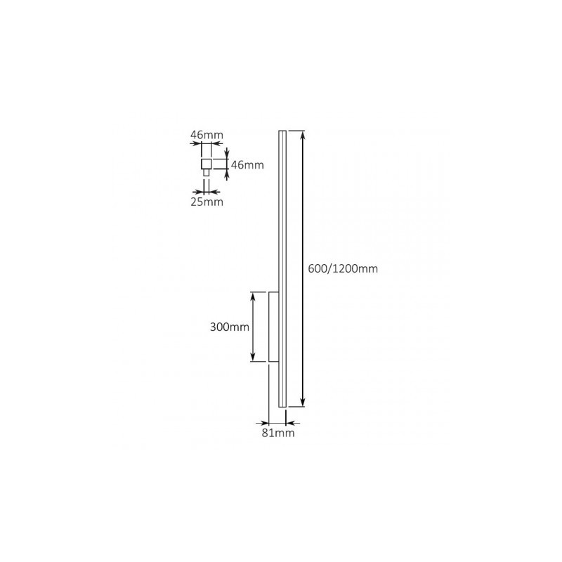 Ulm Wall 120 30W/4000K