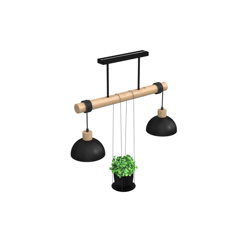 Lampa wisząca PIANTA 2xE27