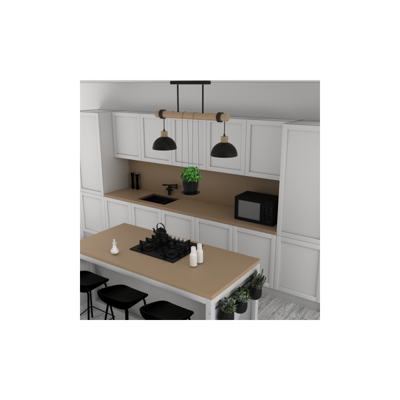 Lampa wisząca PIANTA 2xE27