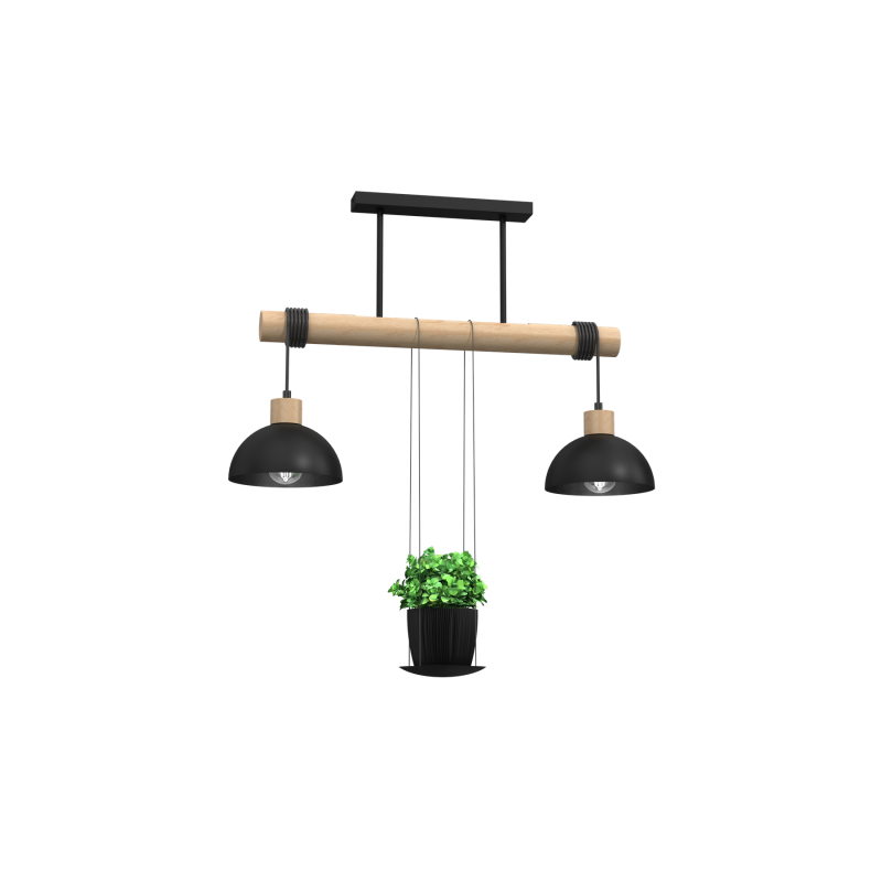 Lampa wisząca PIANTA 2xE27