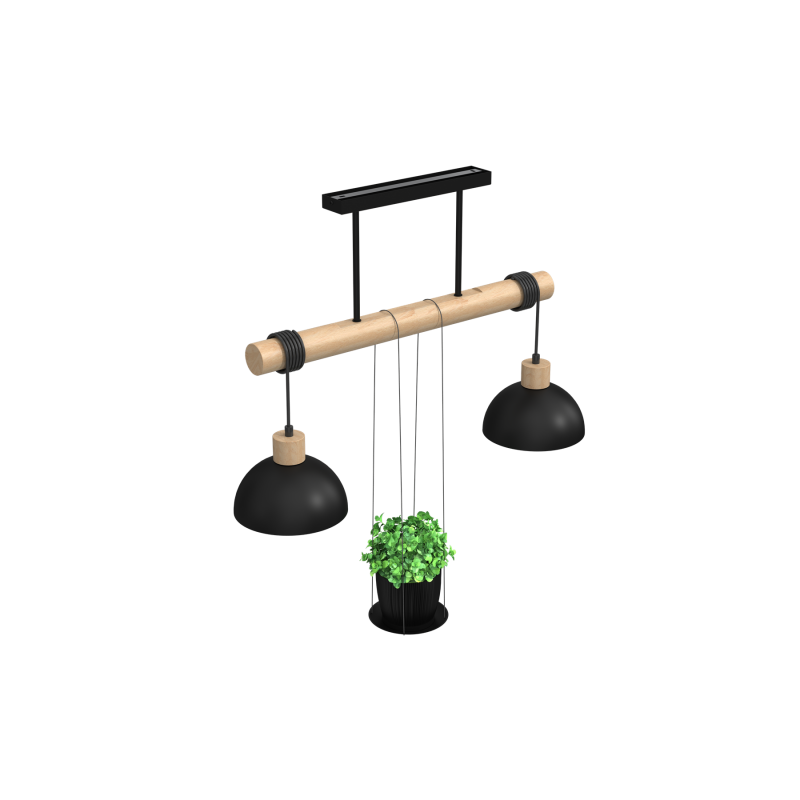 Lampa wisząca PIANTA 2xE27