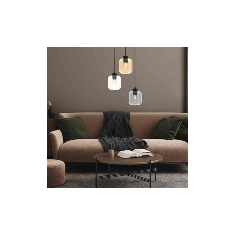 Lampa wisząca SOMBRA MIX 3xE27