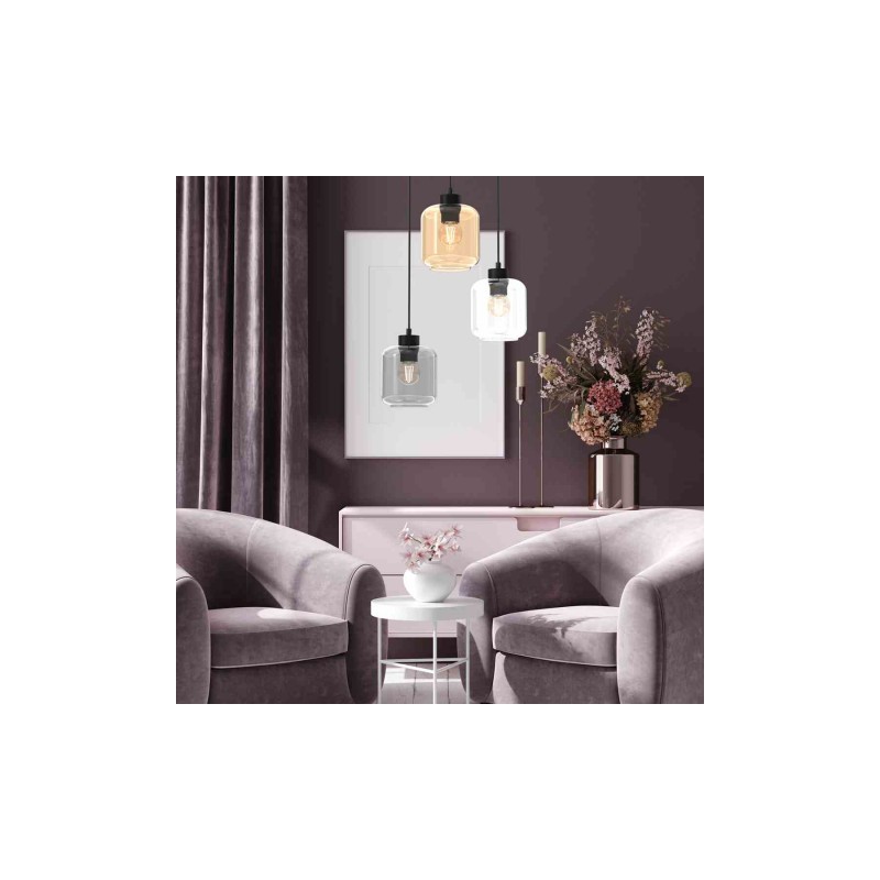 Lampa wisząca SOMBRA MIX 3xE27