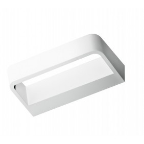 Biały kinkiet nad lustro LED 12W 23cm SCATOLA - 3000K