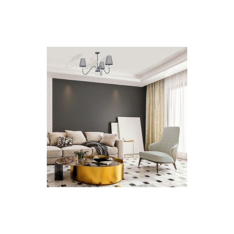 Żyrandol TIFFANY 3xE27