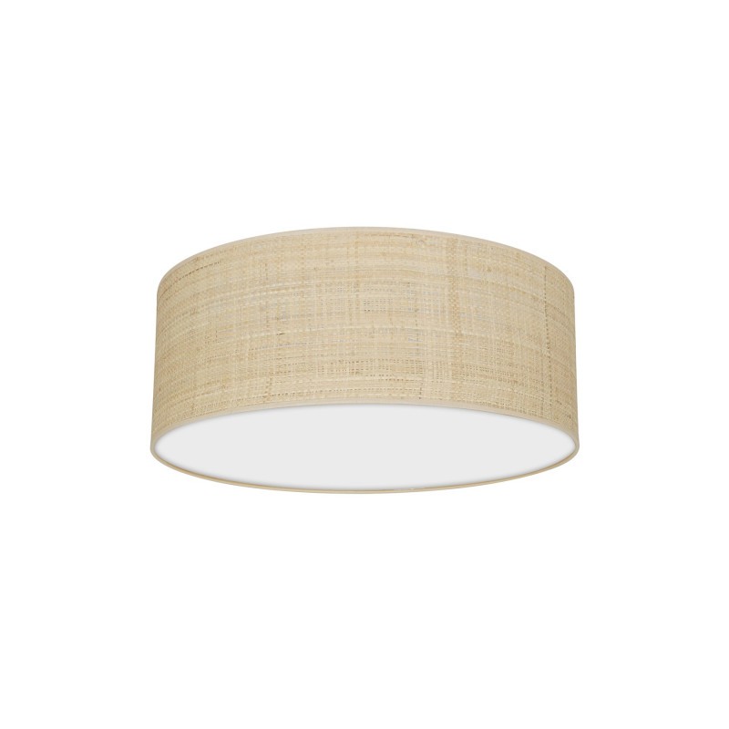 Lampa sufitowa MARSHALL WHITE / RATTAN 2xE27