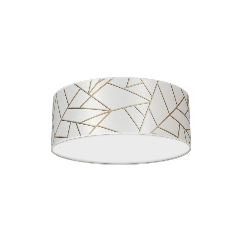 Lampa sufitowa ZIGGY WHITE White/Gold 2xE27
