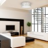 Lampa sufitowa ZIGGY WHITE White/Gold 2xE27