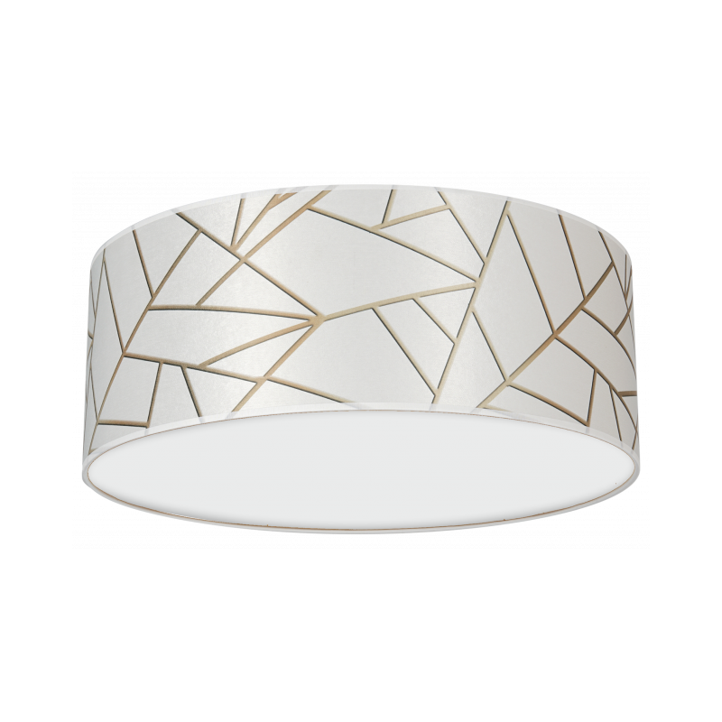 Lampa sufitowa ZIGGY WHITE White/Gold 2xE27