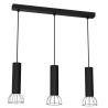 Lampa Wisząca DANTE BLACK/SILVER 3xGU10