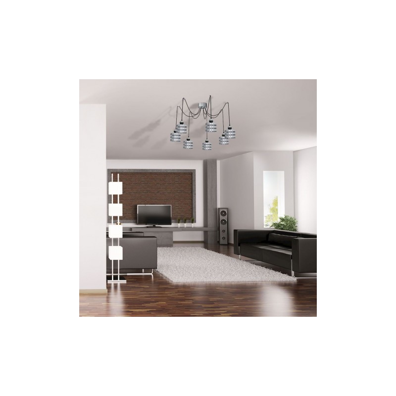 Lampa wiszaca LARS GREY 7xE27