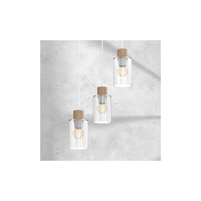 Lampa wisząca MADERA 3xE27