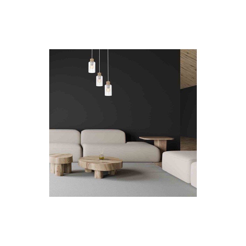 Lampa wisząca MADERA 3xE27