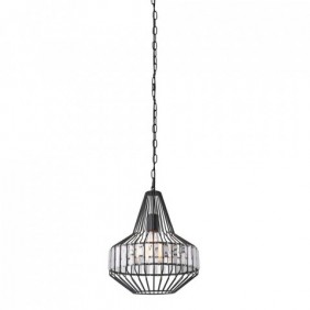 Oprawa Wisząca V-TAC Metal i Kryształ Top D300x360mm VT-7334