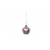 Nowoczesna Lampa Wisząca Amber Milano 1 Chrome