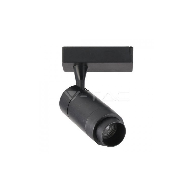 Oprawa LED V-TAC 15W Track Light Czarna Bluetooth Control 3w1 16-53st 650lm 5 Lat Gwarancji VT-7715