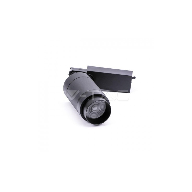 Oprawa LED V-TAC 15W Track Light Czarna Bluetooth Control 3w1 16-53st 650lm 5 Lat Gwarancji VT-7715