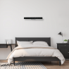 Czarna ścienna LED lampa 24W PIERCE 4000K