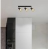 Lampy na listwie K-4782 z serii TROY GOLD