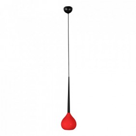 Czerwona lampa wisząca AGA 1 RED Azzardo AZ1063