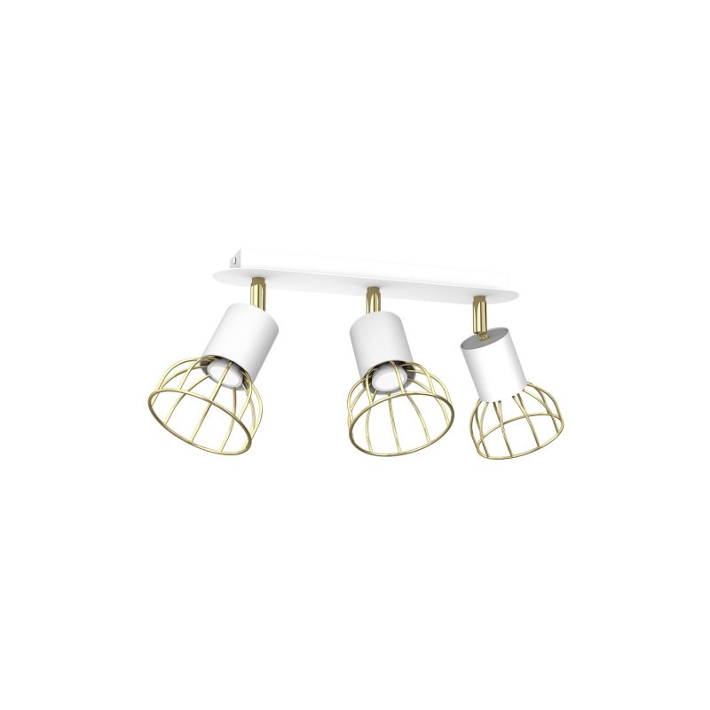 Lampa sufitowa DANTE White/Gold 3xGU10