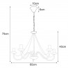 Lampa wisząca K-3996 z serii BARTEZ II K-3996