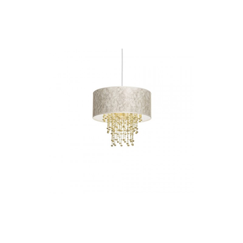 Lampa wisząca ALMERIA WHITE/GOLD 1xE27