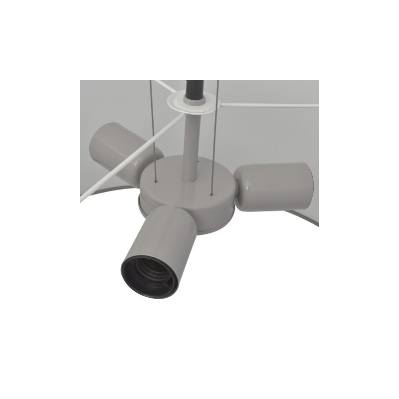 LAMPA SUFITOWA BARI GREY 3xE27