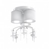 Lampa sufitowa BALETNICA WHITE 3xE27