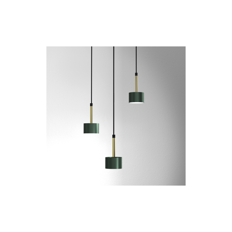Lampa wisząca ARENA GREEN/GOLD 3xGX53