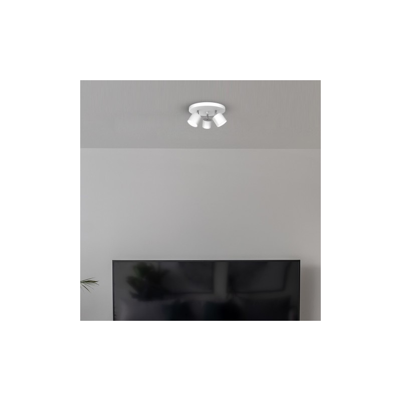 Lampa sufitowa DIXIE WHITE 3xGX53