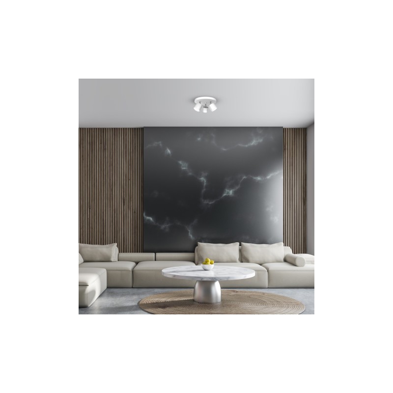 Lampa sufitowa DIXIE WHITE 3xGX53