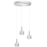 Lampa wisząca ARENA WHITE/SILVER 3xGX53