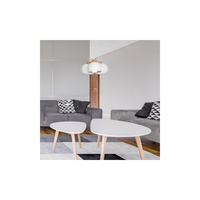 Lampa wisząca DAMA WHITE 3xE27