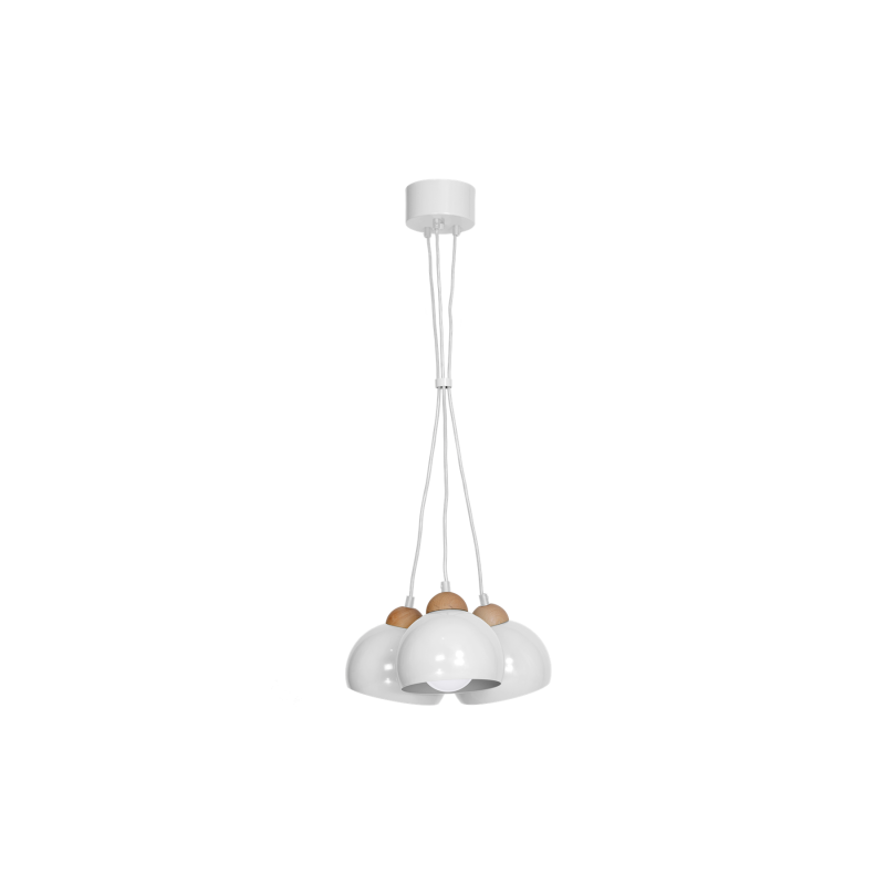 Lampa wisząca DAMA WHITE 3xE27