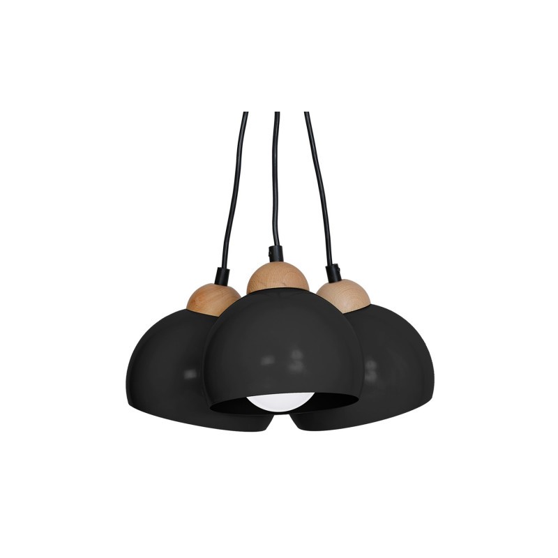 Lampa wisząca DAMA BLACK 3xE27
