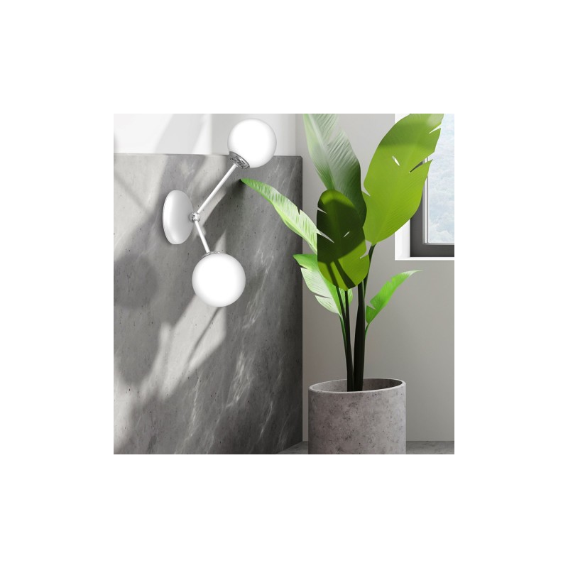 Kinkiet JOY WHITE 2xE14