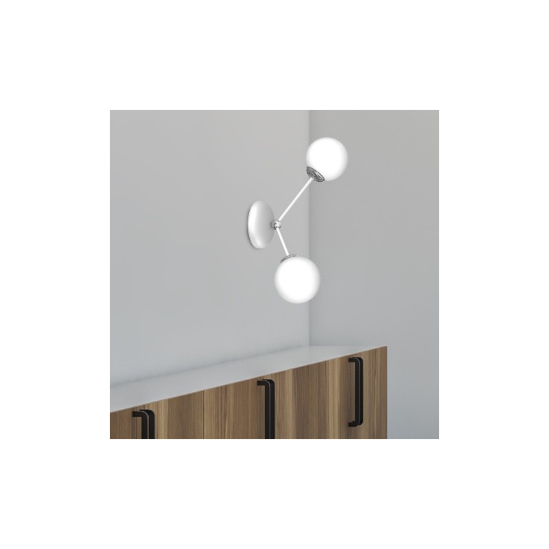 Kinkiet JOY WHITE 2xE14