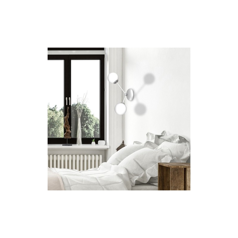 Kinkiet JOY WHITE 2xE14