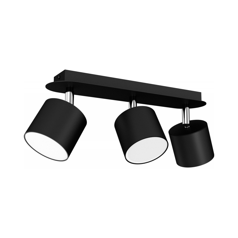 Lampa sufitowa DIXIE BLACK 3xGX53