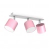 Lampa sufitowa DIXIE PINK 3xGX53